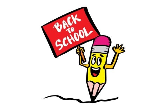 Back to School Illustration for Creative Projects