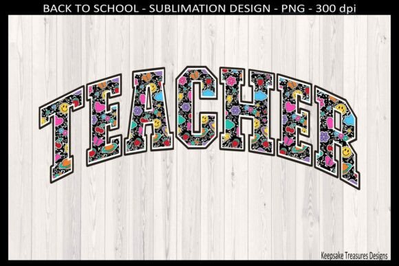 Back to School Teacher PNG, Retro School: A Nostalgic Design for Modern Creativity