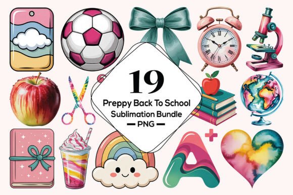 Exploring the Versatility of the Preppy Back to School Sublimation Bundle
