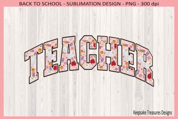 Teacher Back to School PNG Shirt Design
